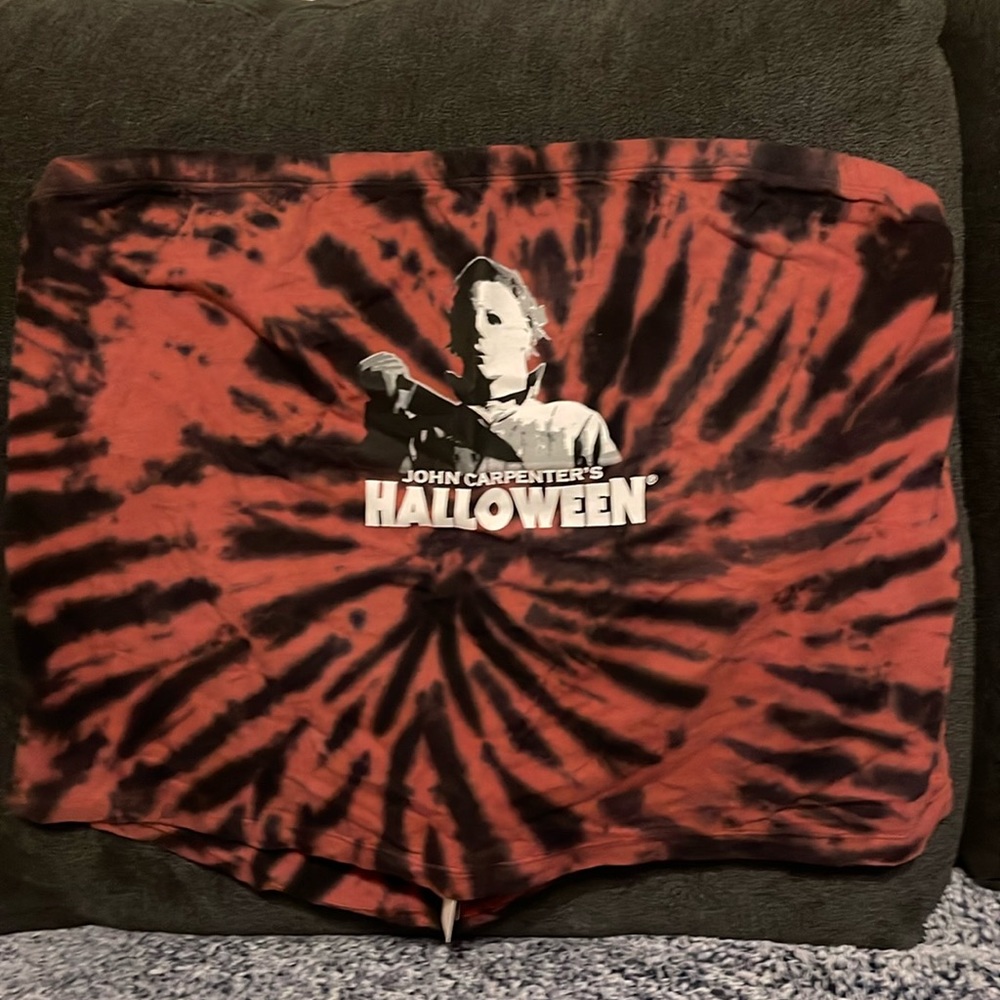 Hot Topic plus sz3 Halloween Michael Meyers strapless tank